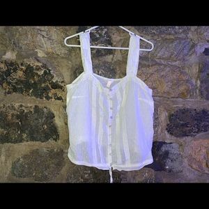 Lauren Conrad Button Up Blouse